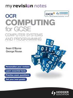 cover image of My Revision Notes OCR Computing for GCSE Computer Systems and Programming